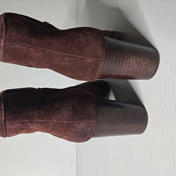 Splendid Lakota Women's Burgundy Suede Ankle Boots 6M - Picture 4 of 5